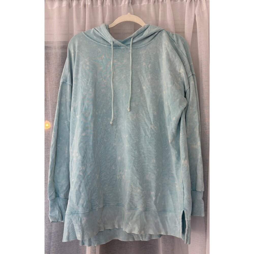 Blue Hoodie Jacket – Lounge Life Sweatshirt – Size M